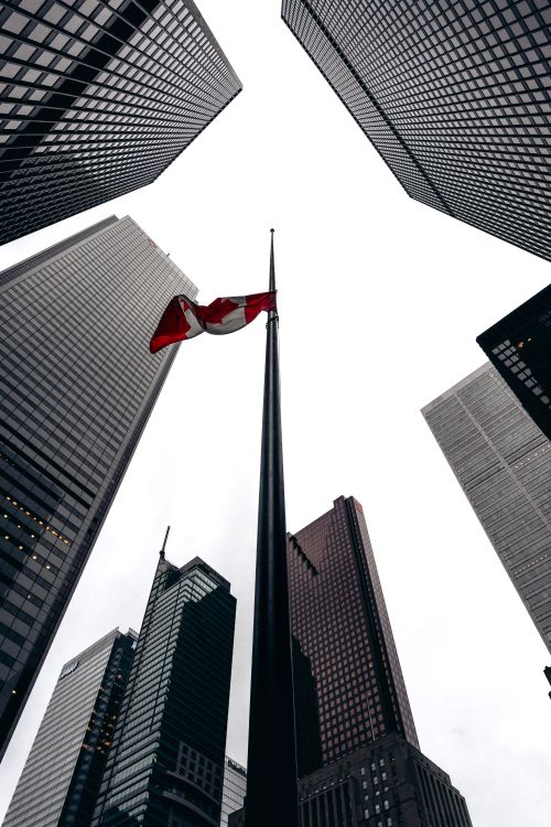 Canadian flag Toronto downtown courts OSC - law firm reputation management Ontario