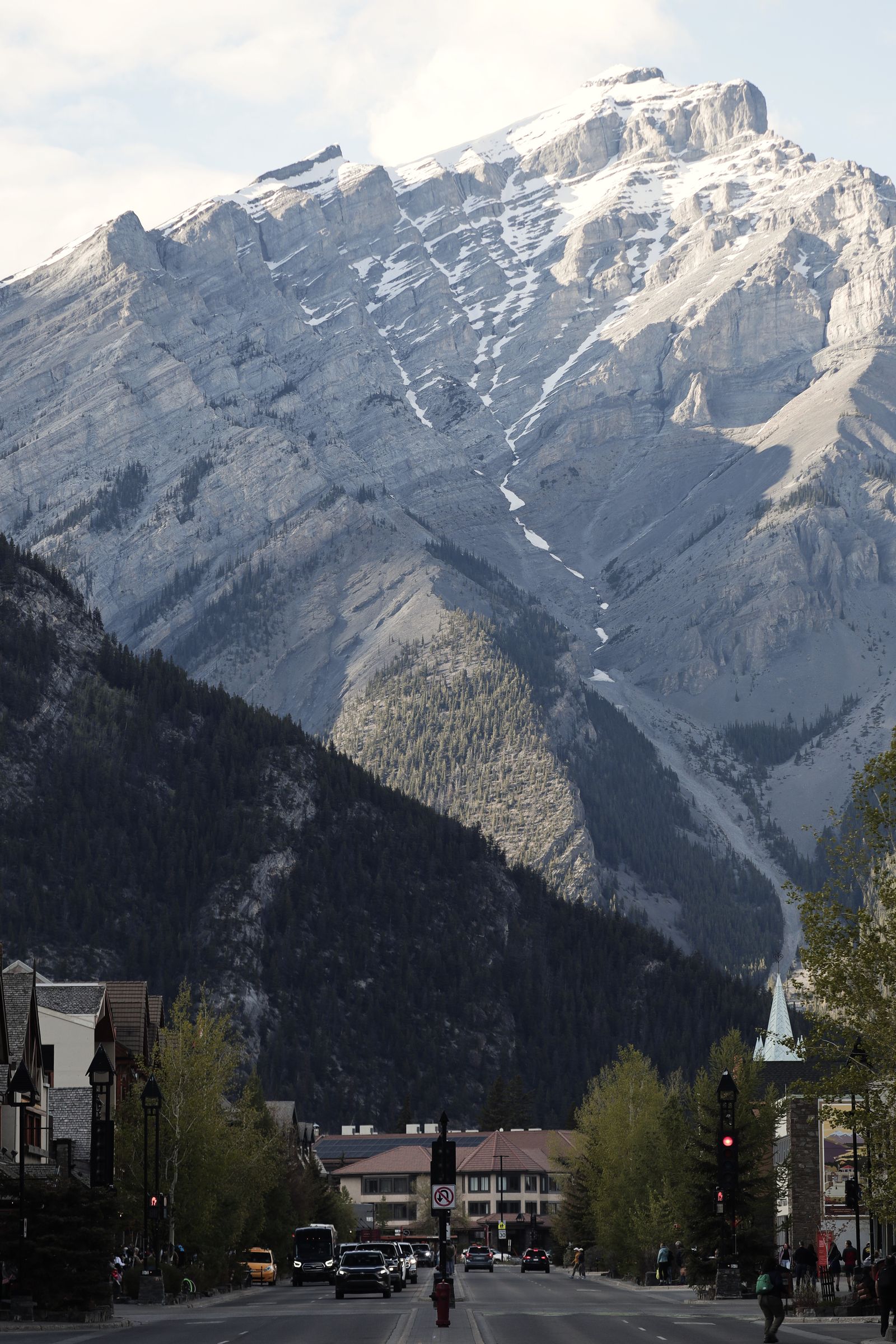 Banff Avenue and Cascade Mountain, Alberta - online reputation management services across Canada