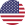 united states of america flag round